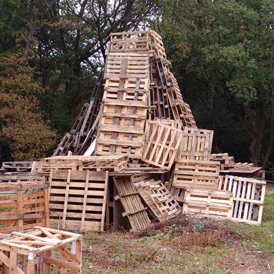 And I thought that there was a shortage of pallets