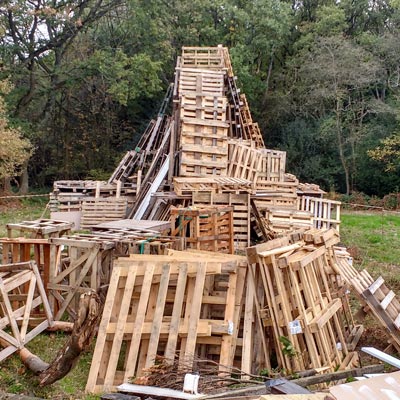 And I thought that there was a shortage of pallets